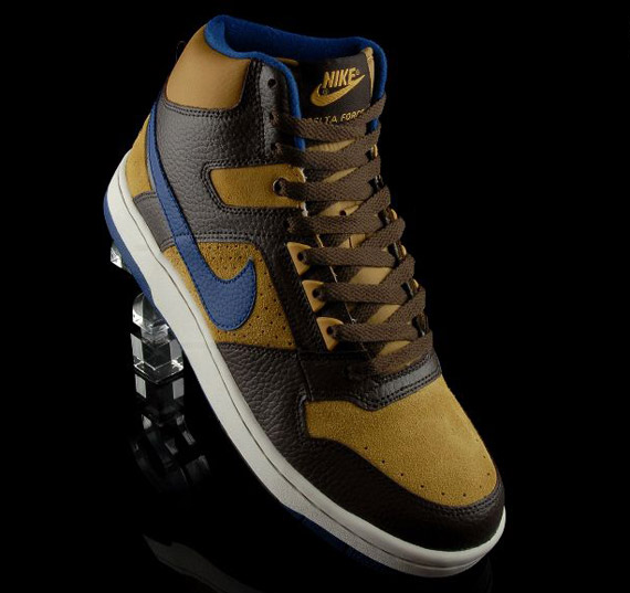 tienda triunfante itálico Nike Delta Force High - Baroque Brown - Golden Harvest - SneakerNews.com