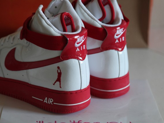 Bring 'em Back: Nike Air Force 1 High Sheed Red/White
