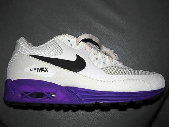 Nike Air Max+90 Lunar – White – Purple | Sample