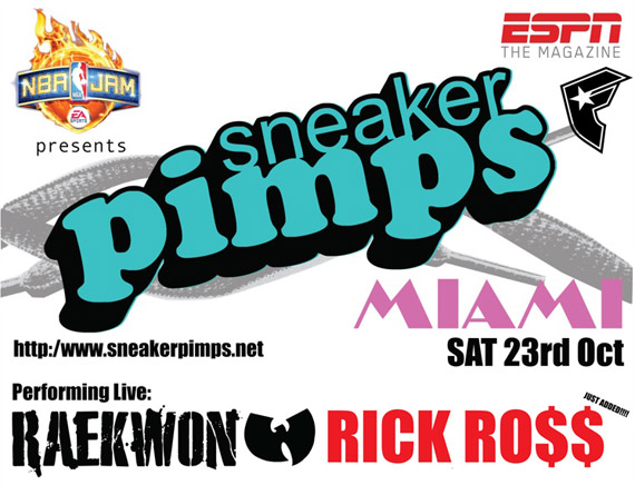 Sneaker Pimps Miami – Event Reminder