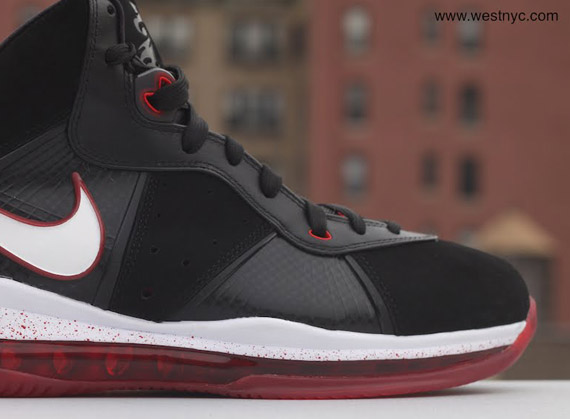 Nike LeBron 8 – Black – White – Sport Red | Available