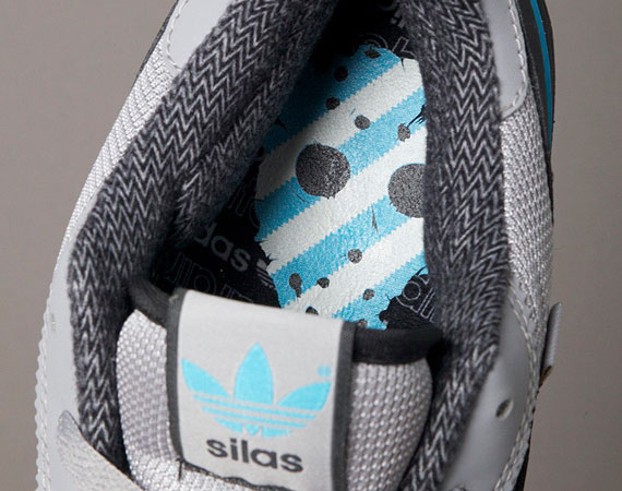 Adidas Skate Silas Grey Aqua 07