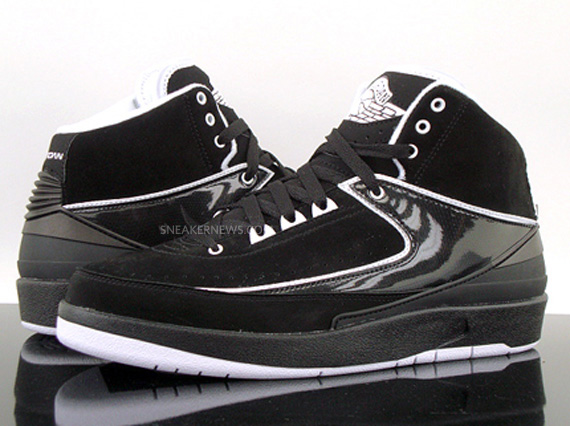 Air Jordan Ii Black White Shaolin8 01 New