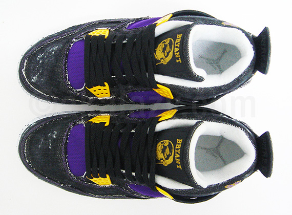 Air Jordan Iv Black Mamba Custom 02