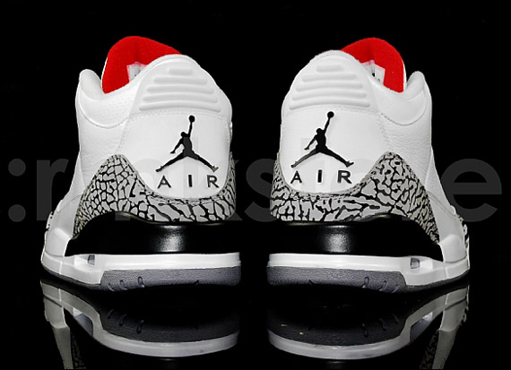 Air Graphic jordan III (3) Retro - White - Cement Grey | New Images