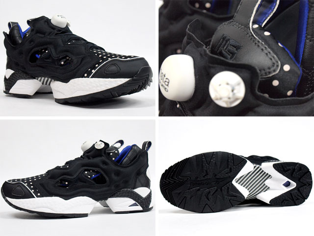 Reebok Insta Pump Fury - Black - Pump Dot