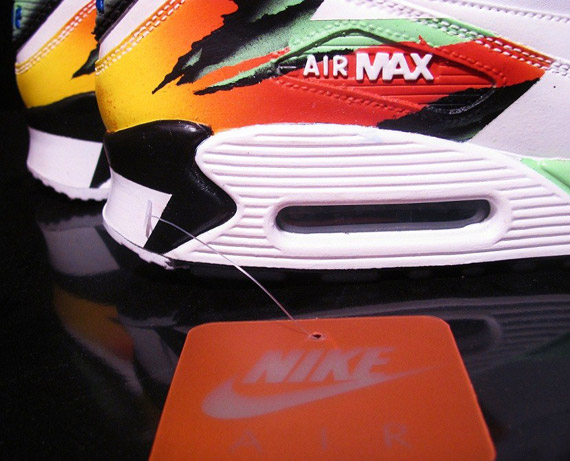 Nike Air Max 90 'Air Tech Challenge 2.0' by Mizzee Customs