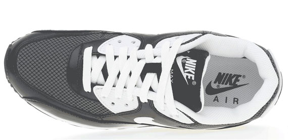 Nike Air Max 90 Black Patent White 01