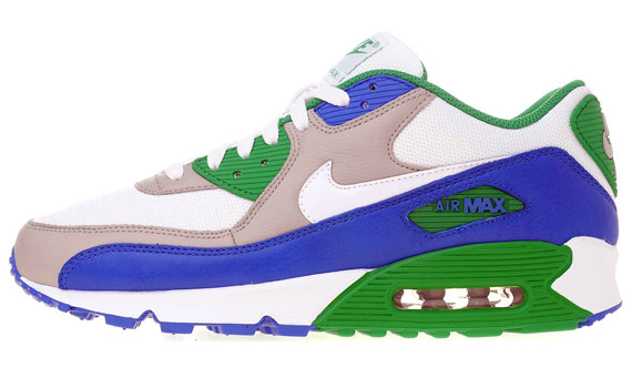 Nike Air Max 90 Grey White Lucky Green Jdsports 06