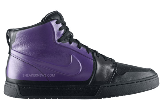 Nike Air Royal Mid Vt Black Club Purple 1