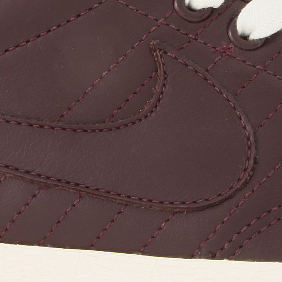 Nike All Court Low Burgundy Leather White 05