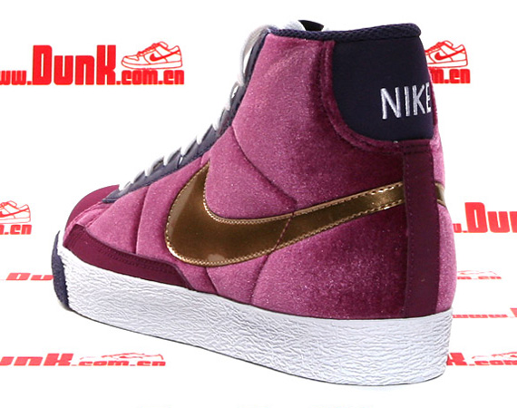 Nike Blazer Mid Gs Purple Velvet 06