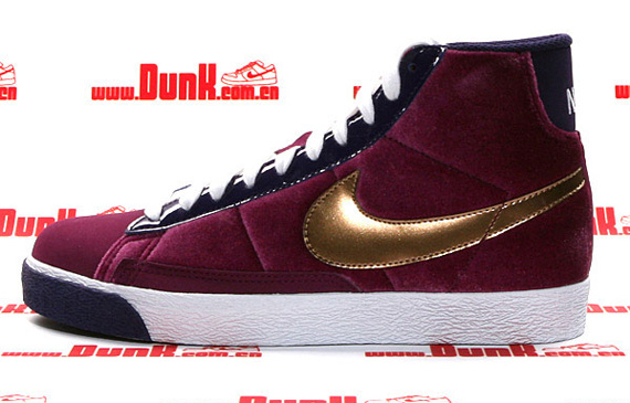 Nike Blazer Mid Gs Purple Velvet 09