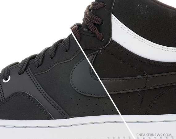 nike basketball Court Force High - Dark Shadow + Baroque Brown