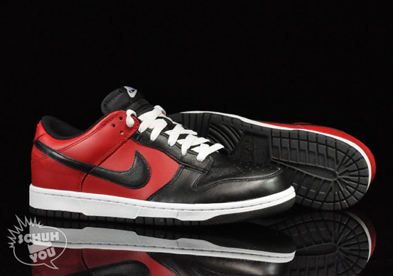 Nike Dunk Low Blk Red Schuh 03
