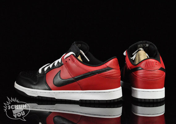 Nike Dunk Low - Black - Varsity Red - White - SneakerNews.com