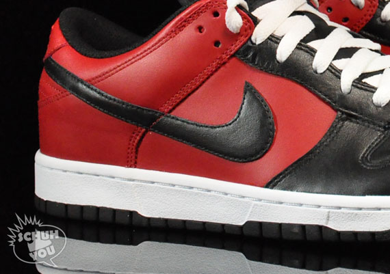 Nike Dunk Low Blk Red Schuh 05