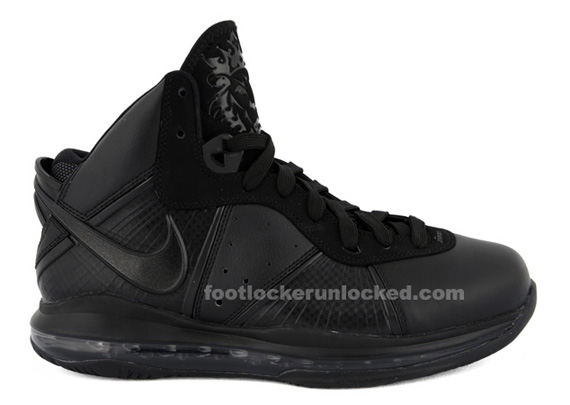Nike Lebron 8 Black Anthracite Fl 01