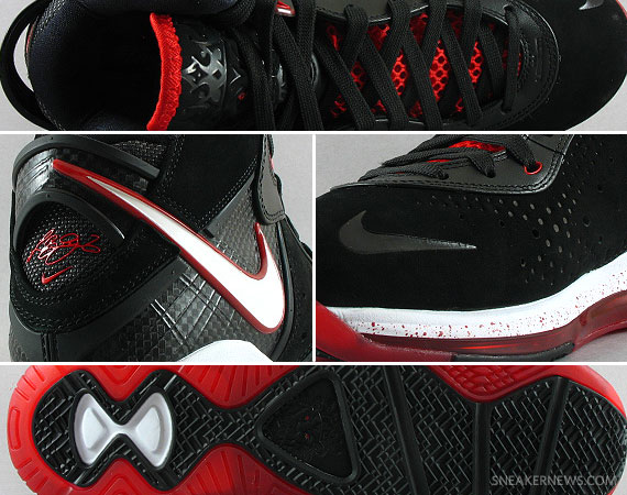 Nike LeBron 8 – Black – White – Sport Red – Metallic Gold | Available on eBay