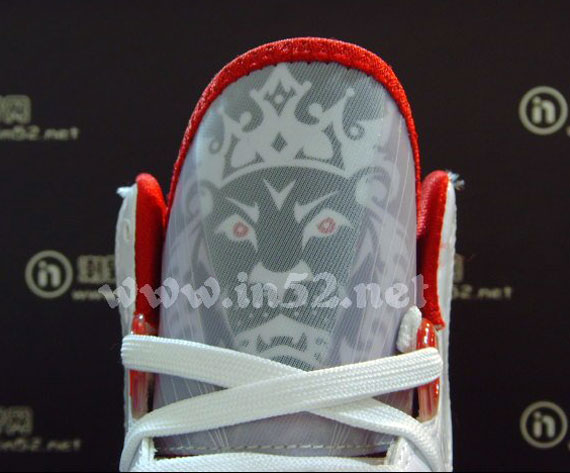 Nike LeBron 8 V2 - White - Grey - Varsity Red | Detailed Images
