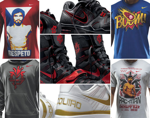 Londres Cinemática espontáneo Nike x Manny Pacquiao - Holiday 2010 Collection - SneakerNews.com