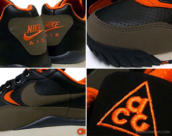 Nike ACG Air Wildwood LE – Black – Olive Khaki – Orange | Available on eBay