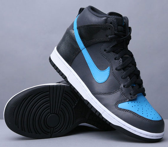 Nike WMNS Dunk High - Anthracite - Orion Blue - White - SneakerNews.com