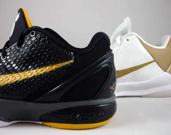 Nike Zoom Kobe VI - Comparison with Kobe IV & V