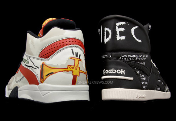 Jean-Michel Basquiat x Reebok Court Victory Pump + Top Down