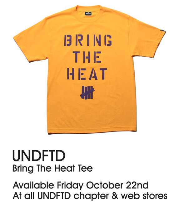 Undftd Bring The Heat T Shirt 2