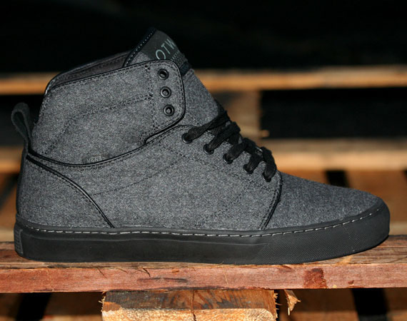 Vans OTW Alomar - Charcoal Wool - Black - SneakerNews.com