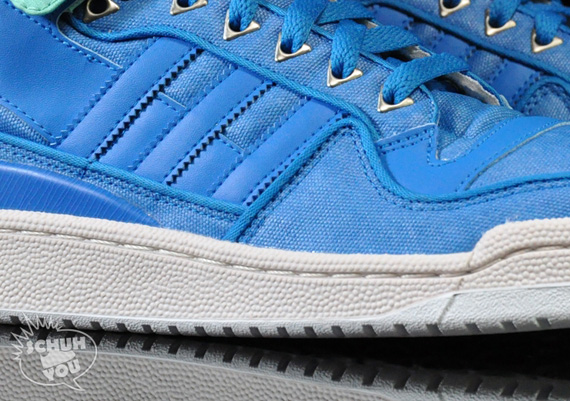 Adidas Forum Mid Waxed Pack Blue Pool 01