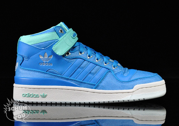 Adidas Forum Mid Waxed Pack Blue Pool 04
