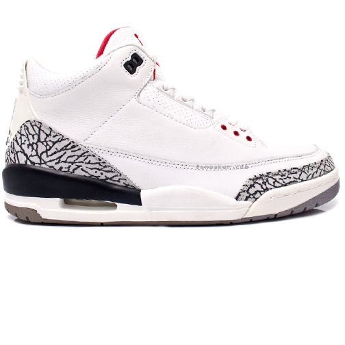 Air Jordan Iii 3 White Cement 01