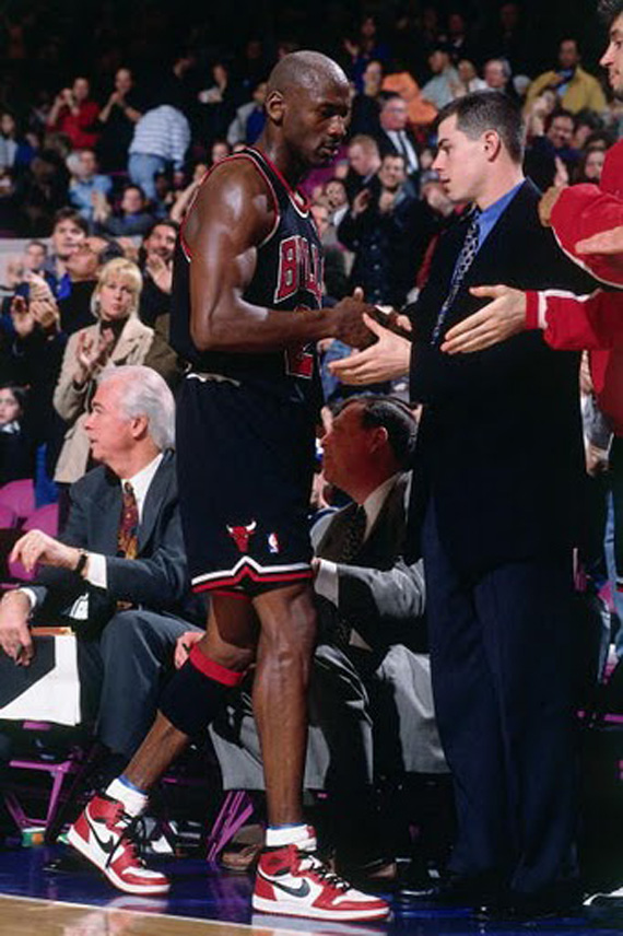 Michael Jordan Through Air Jordan 1 - SneakerNews.com