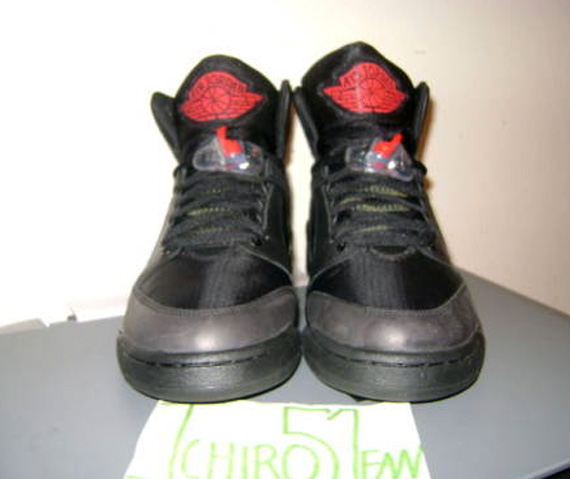 Air Jordan Sixty Plus Premier Black Varsity Red Unreleased 012