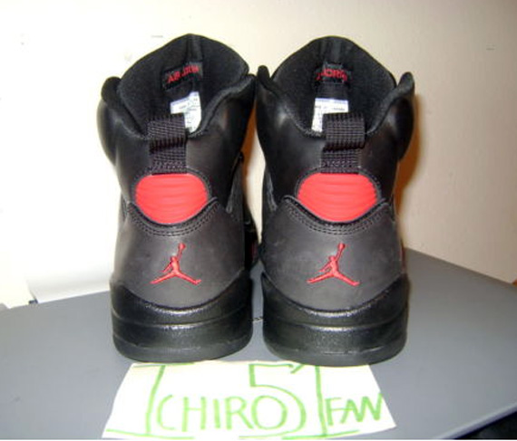 Air Jordan Sixty Plus Premier Black Varsity Red Unreleased 03