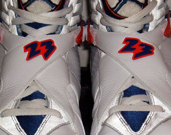 Air Jordan VIII (8) – Quentin Richardson Game-Worn Knicks PE