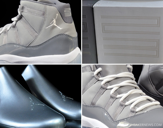 Air Jordan XI ‘Cool Grey’ – New Detailed Images