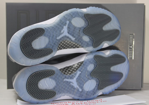 Air Jordan Xi Cool Grey Sneakers Head 06