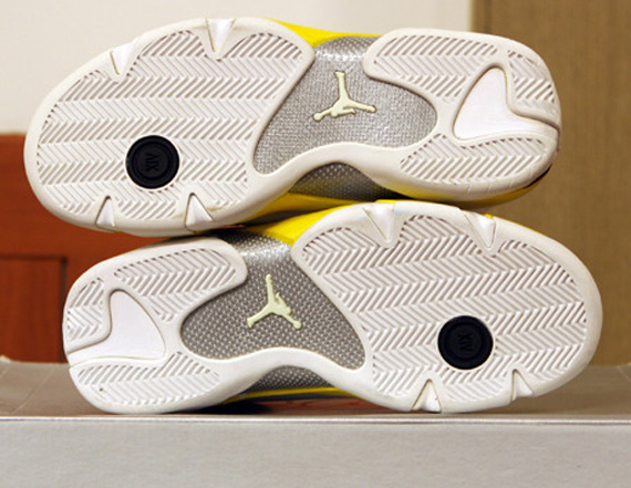 Air Jordan Xiv Low Wmns White Yellow Unreleased Sample 06