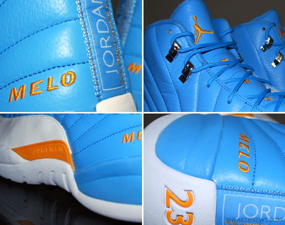 Air Jordan XII (12) – Carmelo Anthony Away PE | Available on eBay
