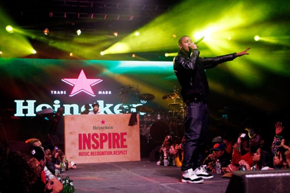 Celebrity Feet: J. Cole, Nas, & More – Heineken Inspire Encore New York Event