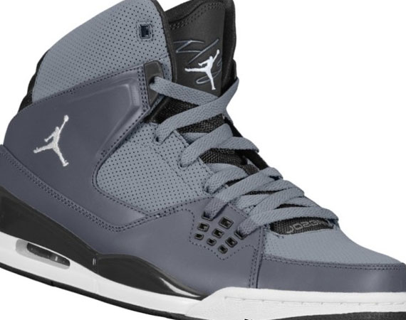 jordan flight grey and white