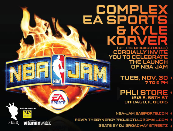 NBA Jam Launch Event in Chicago