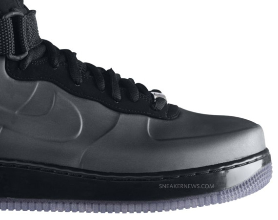 Nike Air Force 1 Foamposite Black Release Date 03
