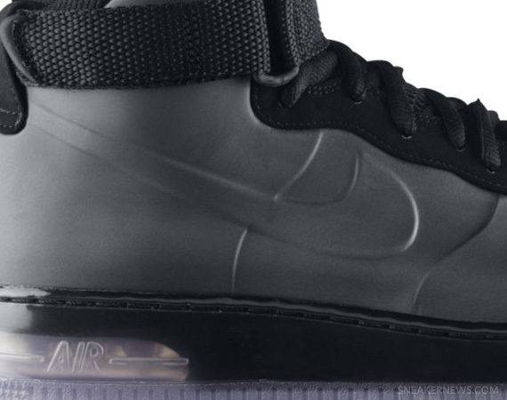 Nike Air Force 1 Foamposite Black Release Date 06