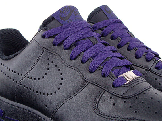 Nike Air Force 1 Low Black Perf Purple 03