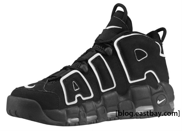 nike-air-more-uptempo-black-black-white-02 Nike Air More Uptempo Black Black White 02