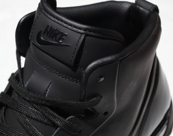 Nike Air Royal Mid Patent Leather Molded Black 06